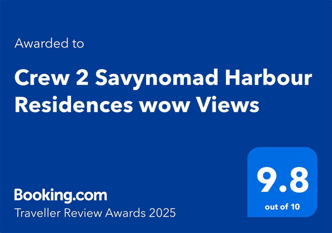 Crew 2 Savynomad Harbour Residences Wow Views Cospicua Eksteriør billede